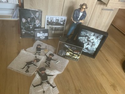 The Beatles Drums John Lennon DIV. Fanartikel  Foto 3D , Buch Beatles In HH, CD