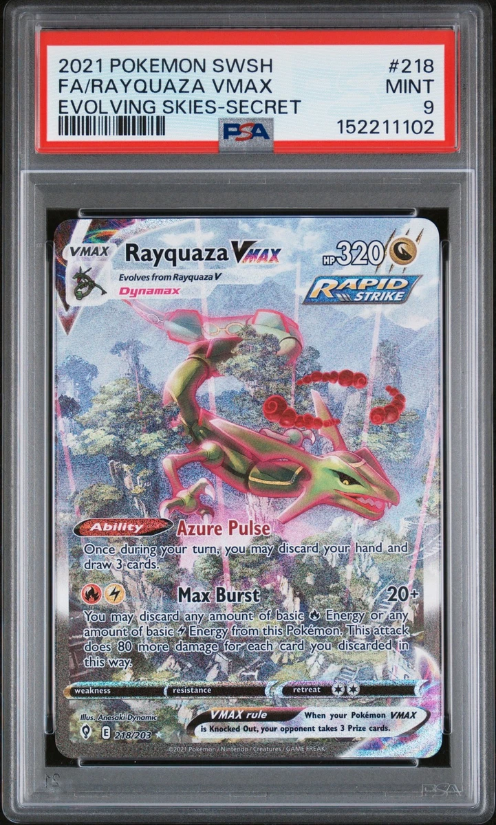 Rayquaza VMAX 218/203 SWSH07: Evolving Skies for sale | eBay