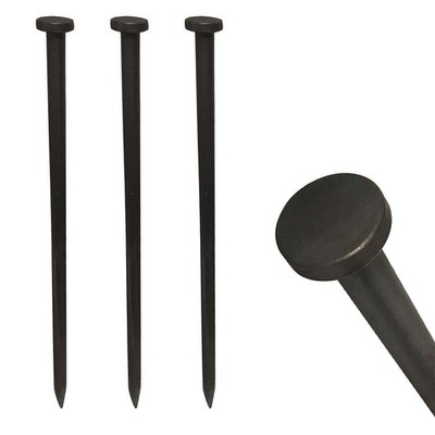 Heavy Duty Single Head 1x40 Steel Stakes Canopy Tents Inflatables Anchor 4 Pack