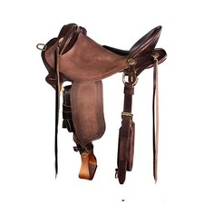 Australian Handmade Style Half Breed Aussie Stock Leather Saddle Premium Cattle
