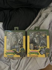 NECA TMNT Teenage Mutant Ninja Turtles Punk Leonardo And Michelangelo NIB