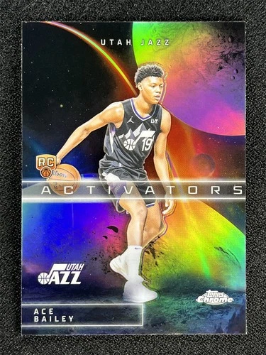 2025 Topps Chrome Ace Bailey Base (RAW)