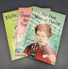 The First Woman Doctor, Ginnie and the New Girl, Ellen Tebbits! Scholastic 1972