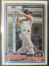 2023 Panini Stars & Stripes Baseball U18 National Team #42 Maxwell Clark