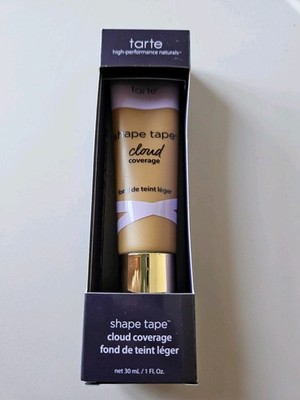 Tarte Shape Tape Cloud Coverage Foundation 37N Medium tan neutral 30ml Brandneu