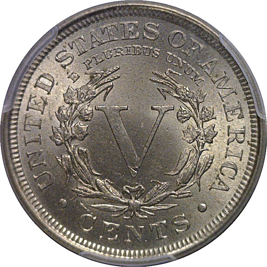 1905 5C Liberty Nickel PCGS MS-65 CAC - Image 3 of 3