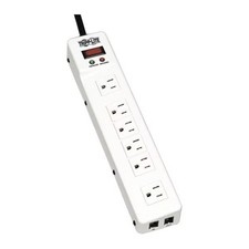 Tripp Lite Series Protect It Surge Protector with 6 Right-Angle Outlets, 15 ft.