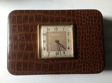 Orologio Vintage PHINNEY WALKER Pelle Marrone 18 x 12 x 4 cm Usato