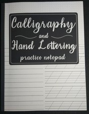 CALLIGRAPHY AND HAND LETTERING PRACTICE NOTEPAD: MODERN By Calligrapher Corner