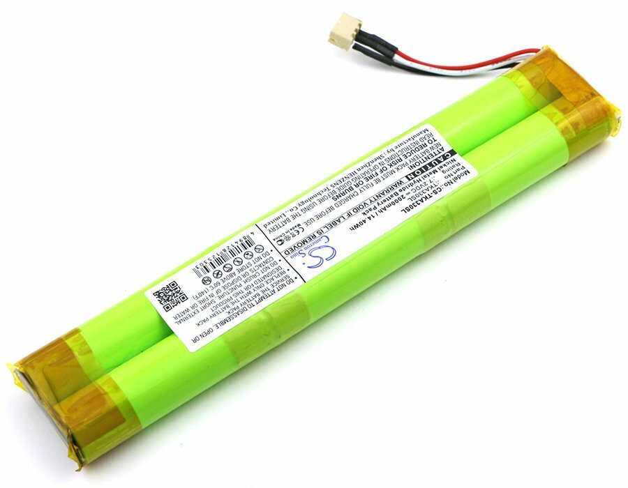 2000mAh Battery For TDK Speaker Life On Record A33 ,14.40Wh,Ni-MH,7.2V