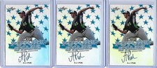 2016 Leaf Metal Draft A.J. PUK Future Stars Blue Prismatic RC Auto 9/20 Dbacks 