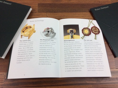 Rolex DateJust Booklets 2000 set of 3 in English + FREE SHIPPING - Picture 6 of 7