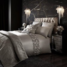 Nougat Kylie Minogue Designer Bedding Estelle Single Duvet Cover - No Pillowcase