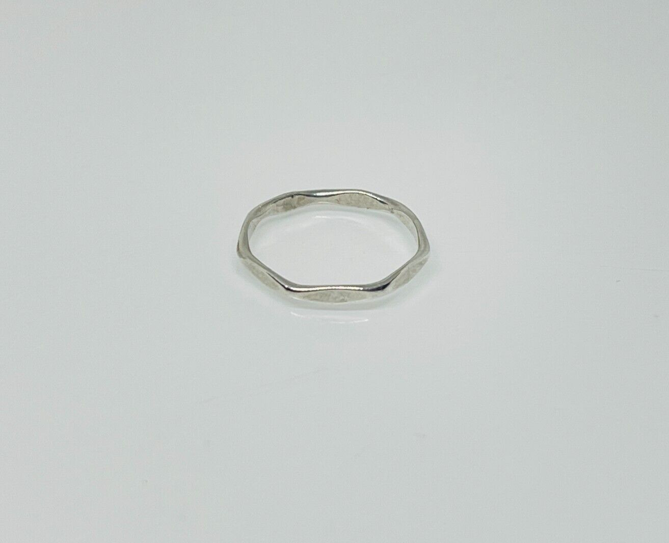 Fabulous Solid Multi Sides Band Ring 925 Silver S… - image 6