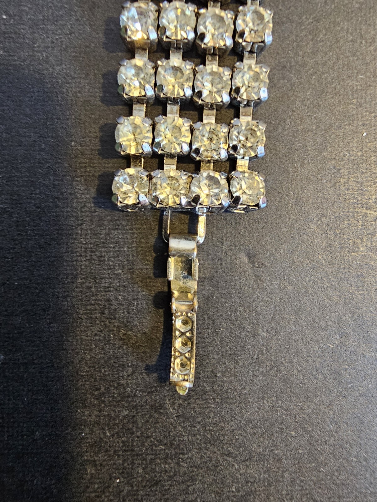 Multilayer Square Rhinestone Tennis Bracelet  6 I… - image 5