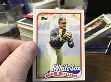 1989 Topps Traded Eddie Williams Chicago White Sox #127T