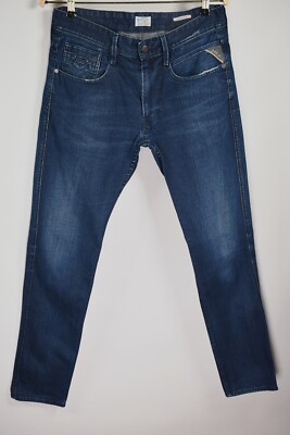 Replay Anbass M914 Skinny Men's Blue Jeans size W31 L32