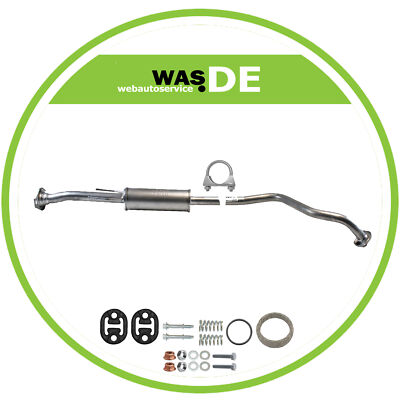 Mittelschalldämpfer für Nissan Note 1.2i 12V ab. Bj. 2013 Auspuff