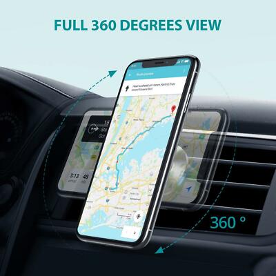 Supporto Auto Senza Marca Supporto Universale Per Telefono In Auto - Da Agganciare Alla Griglia Di Aerazione, Colore Nero Urmet Telefono
