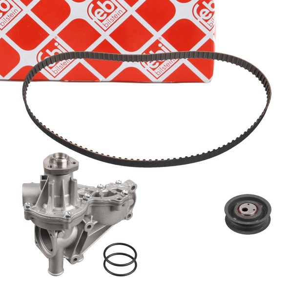 febi Zahnriemensatz + Wasserpumpe FüR VW Caddy Golf 1 2 3 Passat B2 B3 1.5-1.7-image