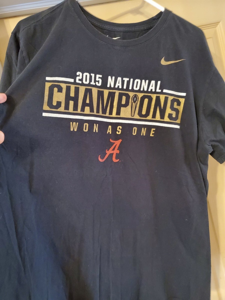 Alabama Crimson Tide Nike Vintage 2015 Championship T