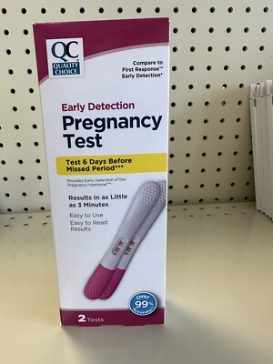 Ship Clearblue Early Detection Pregnancy Test 2 Tests Each103c for