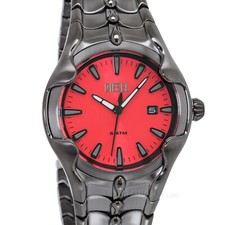 With Tags Diesel Metamorph Vert Mens Watch Reptilian Gray Stainless S G1n