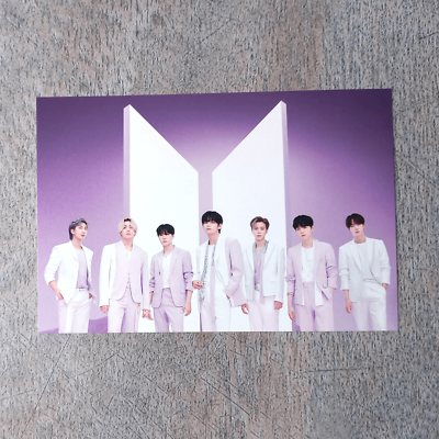 BTS THE BEST Official Postcard Set Purple & Orange Ver. - Group