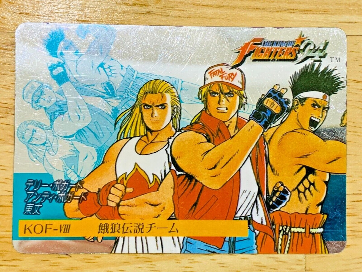 KOF The King of Fighters 94 Card Terry Bogard Andy Bogard Joe