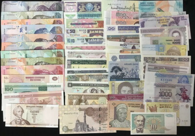 World Banknotes Lot Set 50 Pcs From 27 Countries All UNC | eBay