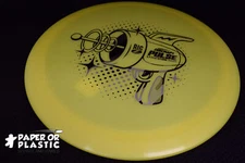 Discraft Ledgestone 2022 BIG Z PULSE Disc Golf 174 G Driver Yellow NEW Zebra