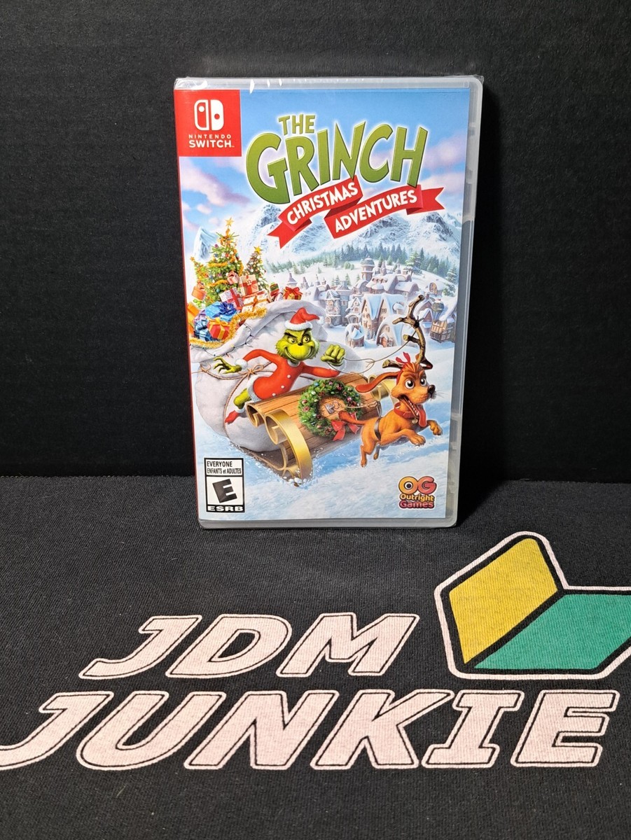 New Sealed The Grinch Christmas Adventures Nintendo Switch Video