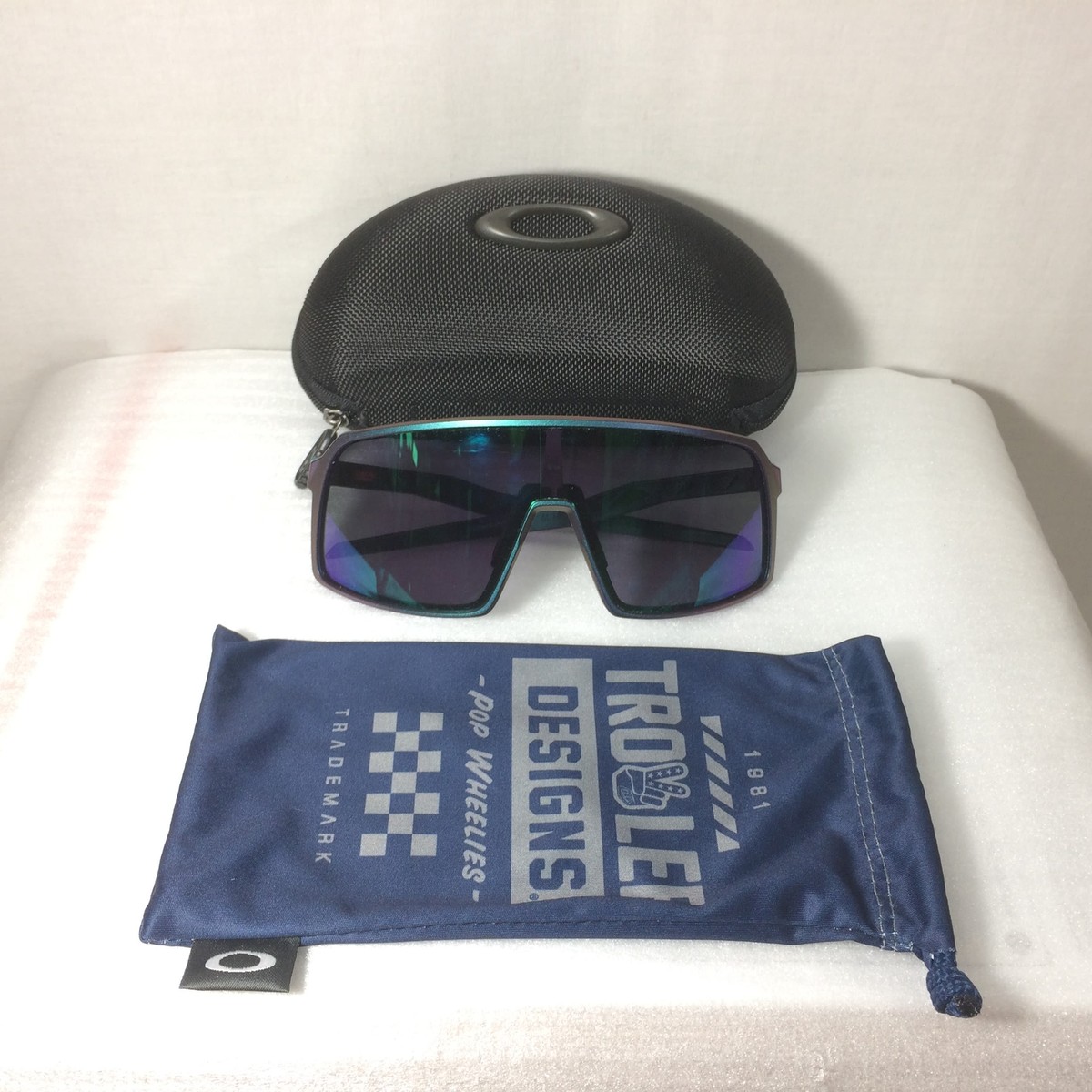 Oakley Sutro Sunglasses, Tld Matte Purple Green Shift Frame