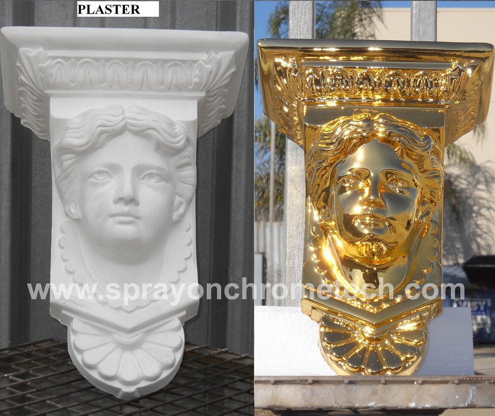 Spray On Chrome Metalizing Kit Spray Gun Spray Silver Plating eBay