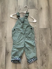 Oshkosh B'gosh Toddler Girl's Light Green Overall Jumper Pants.  Size 4T. NWOT.