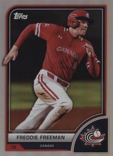 2023 Topps Freddie Freeman #WBC-23 Gold /75 SP World Baseball