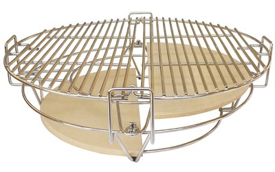 YNNI KAMADO Universal Divide and Conquer Kochsystem 21'' Grill Ei TQDC21