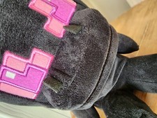 Peluche Ender Dragon Minecraft usado en excelente estado dragón negro