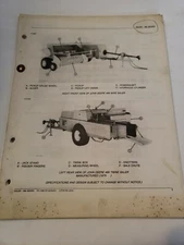 John Deere 466 Wire or Twine Baler Parts Manual Catalog pc1528