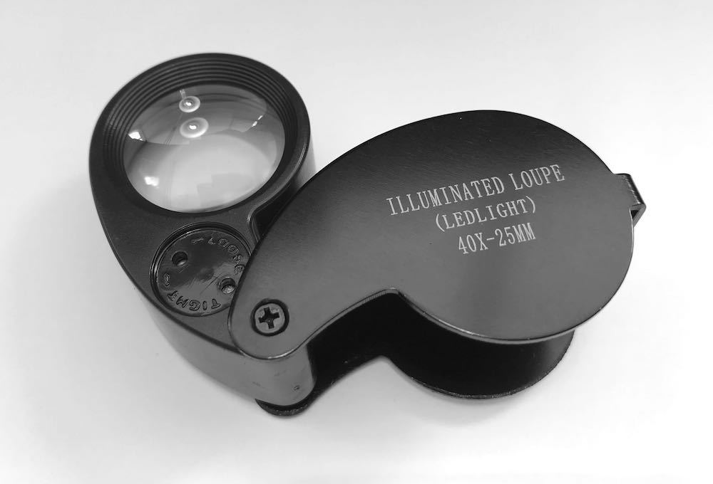 Fountain Pen Loupe 40 x 25mm