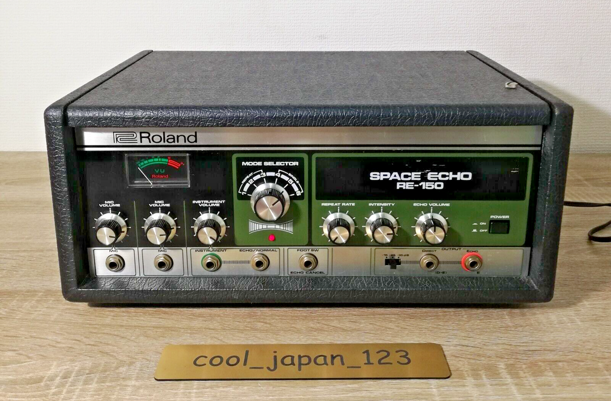 Roland RE-150 Space Echo Tape-Echo machine Vintage Tested Roland RE-150 Space Echo Tape-Echo machine Vintage Tested