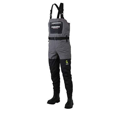 New Mazume Boot Foot Waders Felt Spikes Charcoal L MZBF-459-02!