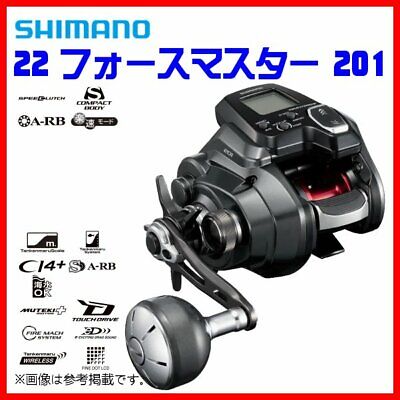 SHIMANO 22 Force Master 201 Electric Reel Left Handle English ok | eBay
