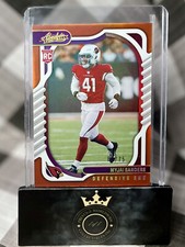 MYJAI SANDERS 2022 Absolute NFL Rookie Orange Spectrum /75 #186 Cardinals RC