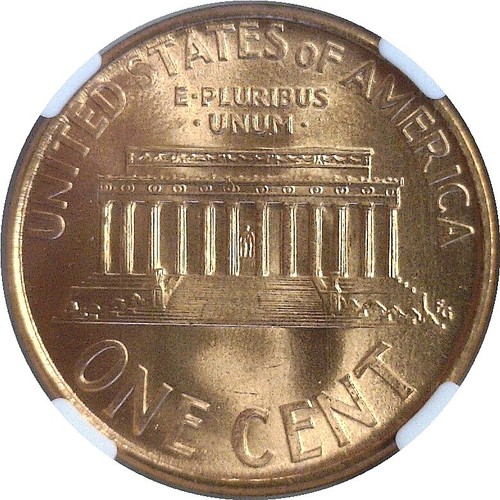 1995 1C Doubled Die Lincoln Cent - NGC MS-68 RD - Picture 3 of 3