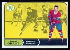1968-69 TOPPS HOCKEY #52 Danny Grant Rookie EX+ Minnesota North Stars RC Card