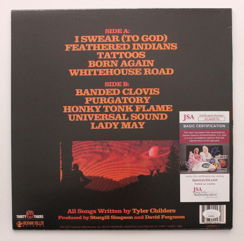 Tyler Childers Signed Autograph Album Vinyl Record - Purgatory w