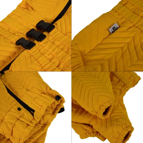 Dog Winter Coat 4 Legs Covered Windproof Waterproof Reflective Warm Dog Clothing - Picture 57 of 65