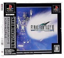 Final Fantasy VII 7 PS1 Playstation1 Japanese Language Edition