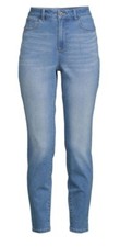 New No Boundaries Juniors High Rise Skinny Jeans, Size 3